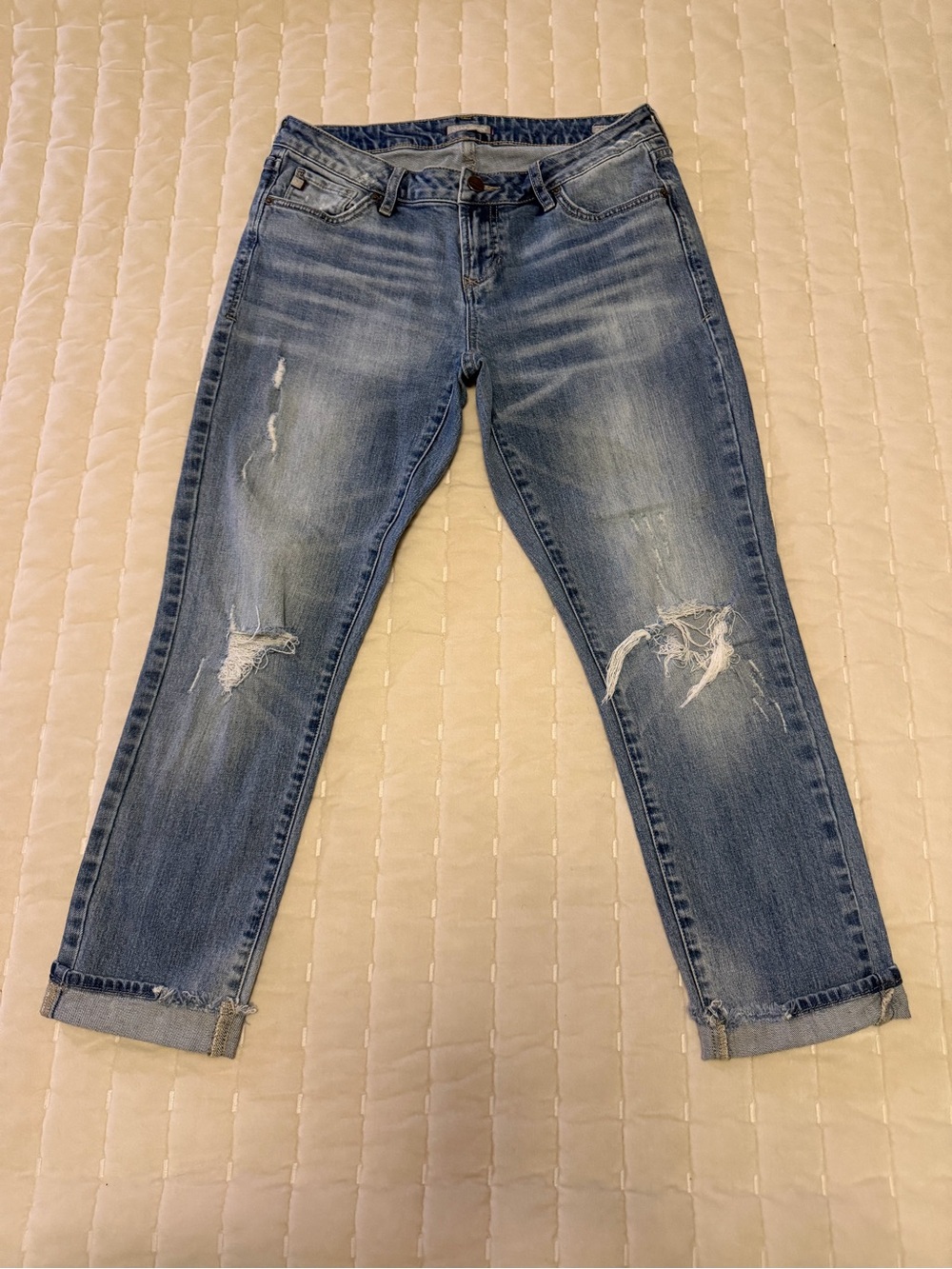 Dear John | Madison Girlfriend | Distressed Blue Jean | Size 26